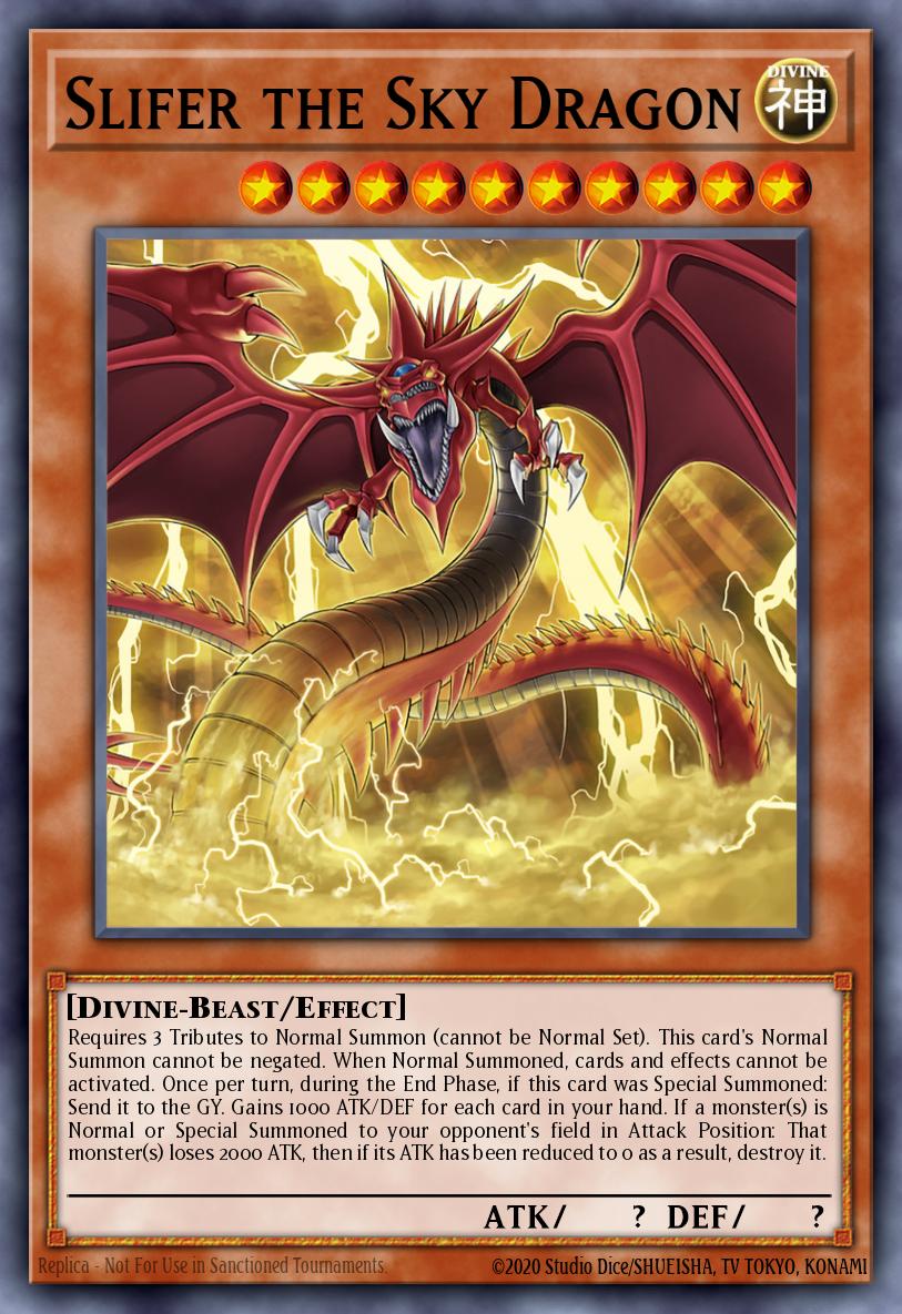 RA03-EN244 "Slifer the Sky Dragon" Choose Your Rarity