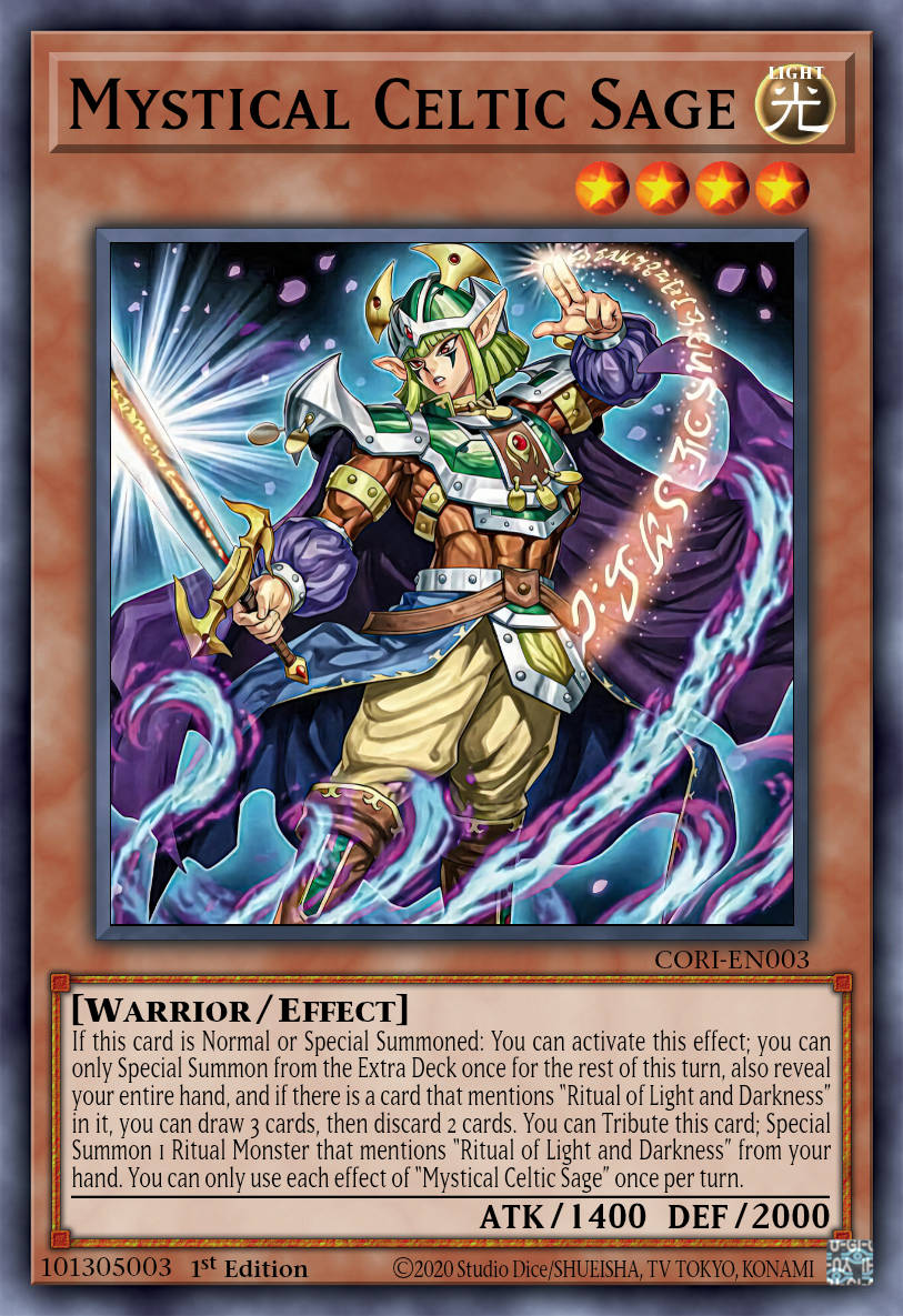 CORI-EN003 Celtic Mystic Super Rare