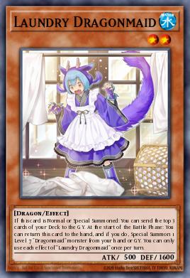 RA03-EN021 “Laundry Dragonmaid" Choose Your Rarity