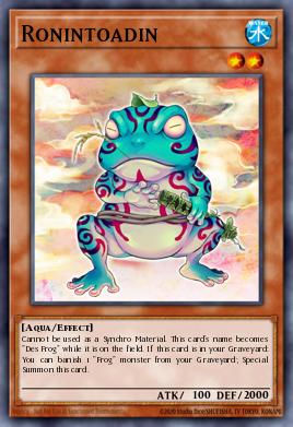 RA03-EN236 "Ronintoadin" Choose Your Rarity