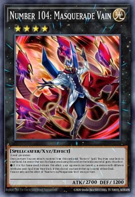 BETB-EN042 "Number 104: Masquerade Vain" Secret Rare