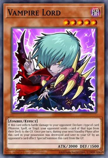 BLGG-EN004 Vampire Lord Starlight Rare (CHIBI)