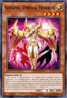 BETB-EN005 "Shining Umbral Horror" Super Rare