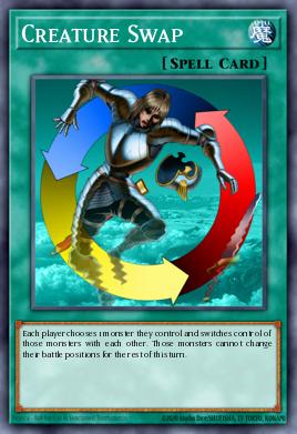 RA03-EN120 "Creature Swap" Choose Your Rarity