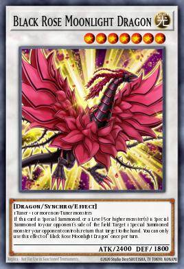 RA03-EN038 “Black Rose Moonlight Dragon" Choose Your Rarity