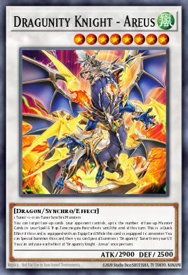 BLGG-EN013 Dragunity Knight - Areus Secret Rare