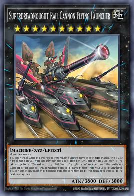 BLZD-EN044 "Superdreadnought Rail Cannon Flying Launcher" Starlight Rare