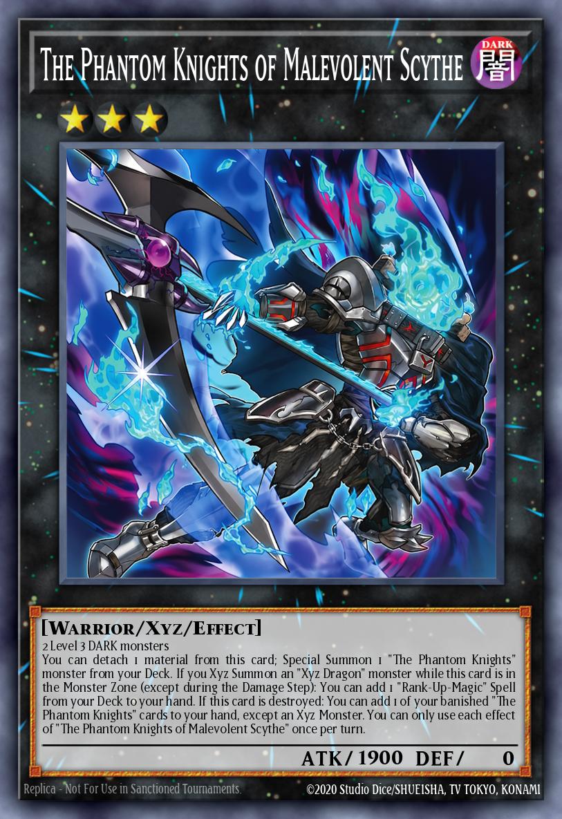 CORI-EN037 The Phantom Knights of Malevolent Scythe Super Rare