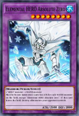 RA03-EN231 "Elemental HERO Absolute Zero" Choose Your Rarity