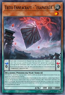 BLZD-EN019 "Trito Enneacraft - "exapatisIA"" Super Rare