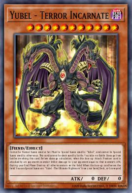 RA03-EN190 "Yubel - Terror Incarnate" Choose Your Rarity