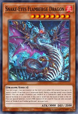 RA03-EN033 “Snake-Eyes Flamberge Dragon" Choose Your Rarity