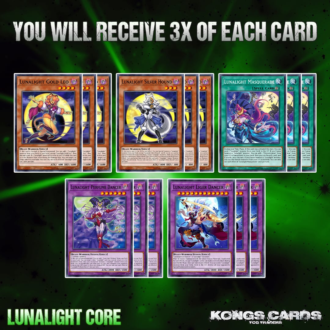 Lunalight Deck Core 15 Cards DUAD