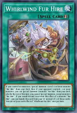 MAMO-EN106 "Whirlwind Fur Hire" Ultra Rare