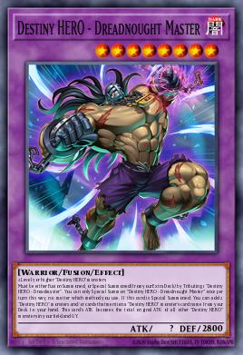 BETB-EN037 "Destiny HERO - Dreadnought Master" Super Rare
