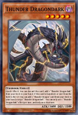 RA03-EN018 “Thunder Dragondark" Choose Your Rarity