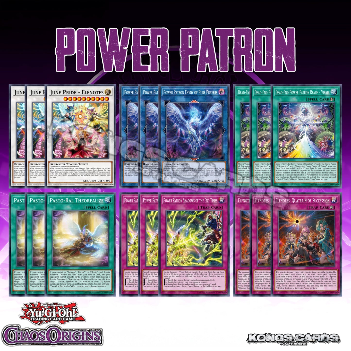Power Patron / Elfnote Deck Core 18 Cards CORI