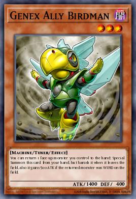 RA03-EN247 "Genex Ally Birdman" Choose Your Rarity
