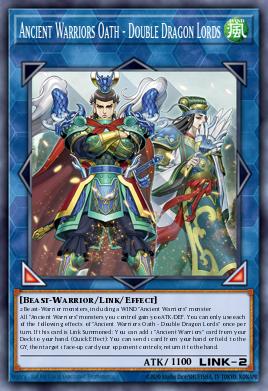 MAMO-EN088 "Ancient Warriors Oath – Double Dragon Lords" Ultra Rare