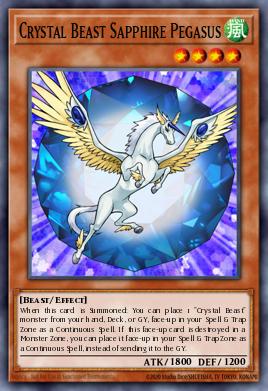 RA03-EN179 "Crystal Beast Sapphire Pegasus" Choose Your Rarity