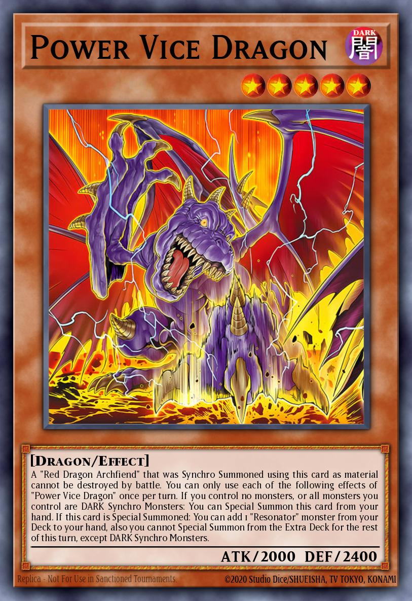 BLZD-EN002 "Power Vice Dragon" Starlight Rare