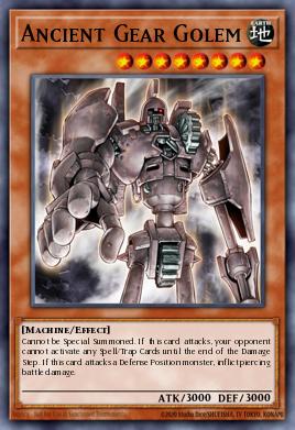 RA03-EN151 "Ancient Gear Golem" Choose Your Rarity