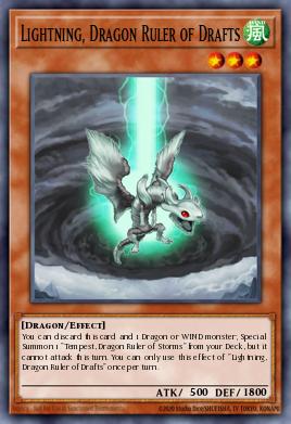 RA03-EN257 "Lightning, Dragon Ruler of Drafts" Choose Your Rarity