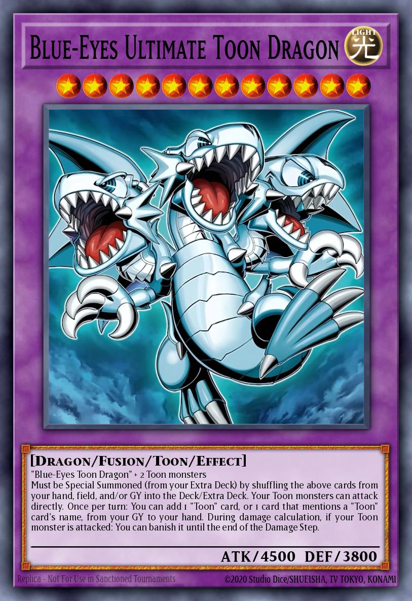 MAMS-EN "Blue-Eyes Ultimate Toon Dragon" Secret Rare