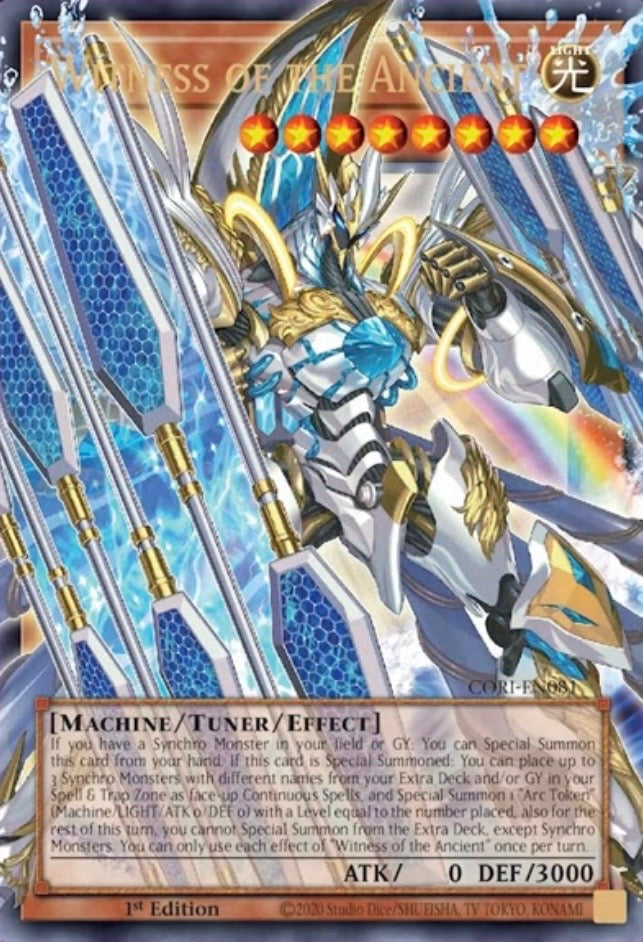 CORI-EN081 Witness of the Ancient Ultra Rare (Extended Art)