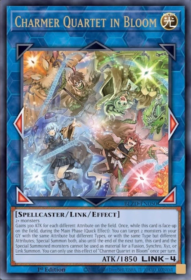 BLZD-EN050 “Charmer Quartet in Bloom" Ultra Rare