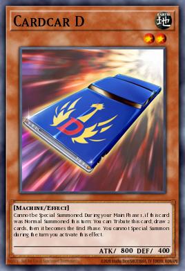 RA04-EN181 "Cardcar D" Choose Your Rarity