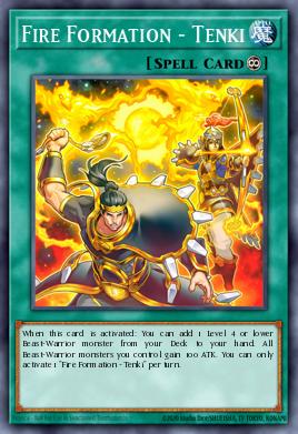 RA04-EN201 "Fire Formation - Tenki" Choose Your Rarity