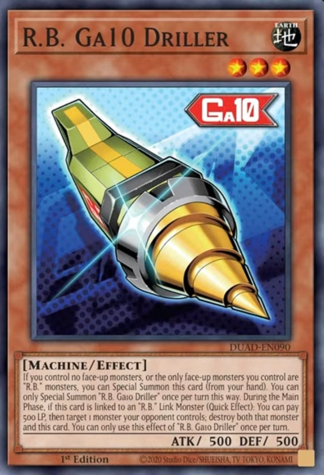DUAD-EN090 “R.B. Ga10 Driller" Super Rare