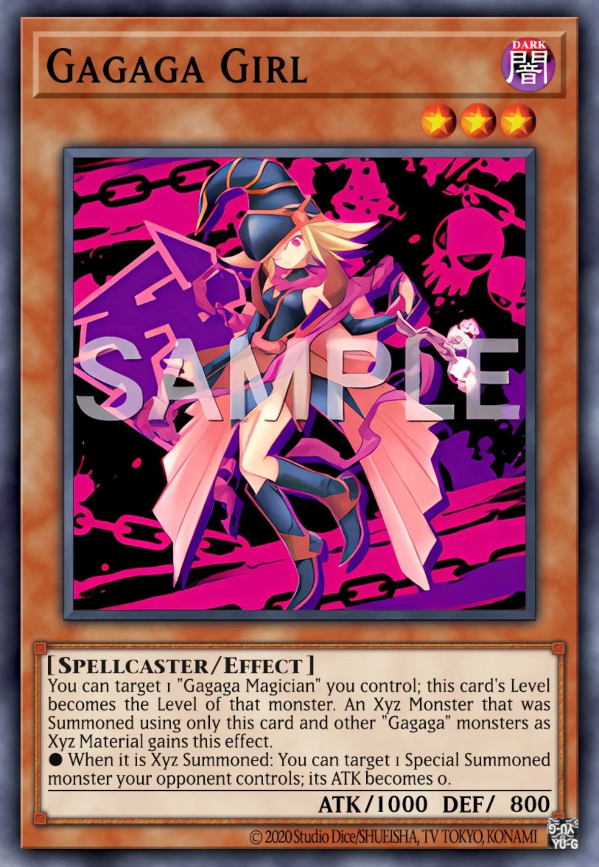 DUAD-EN101 "Gagaga Girl” Alternative Art Starlight Rare