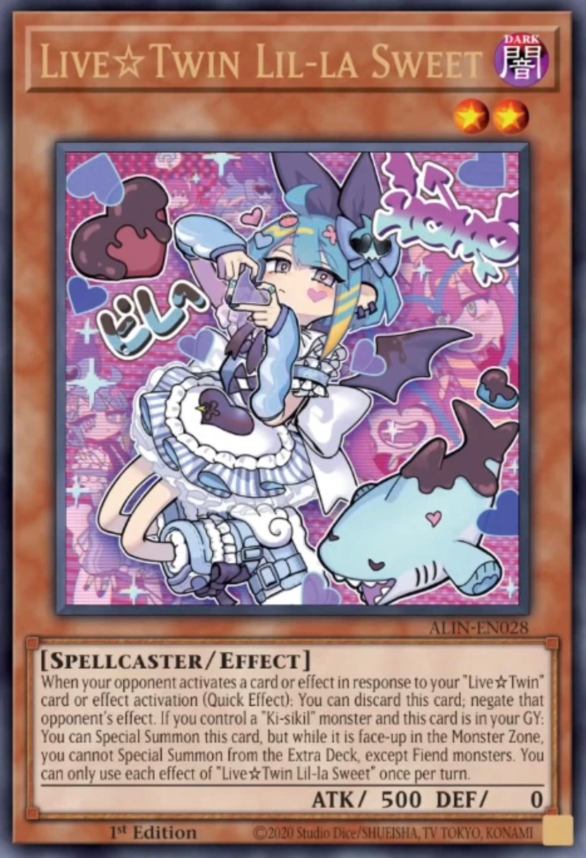 ALIN-EN028 “Live☆Twin Lil-la Sweet" Ultra Rare