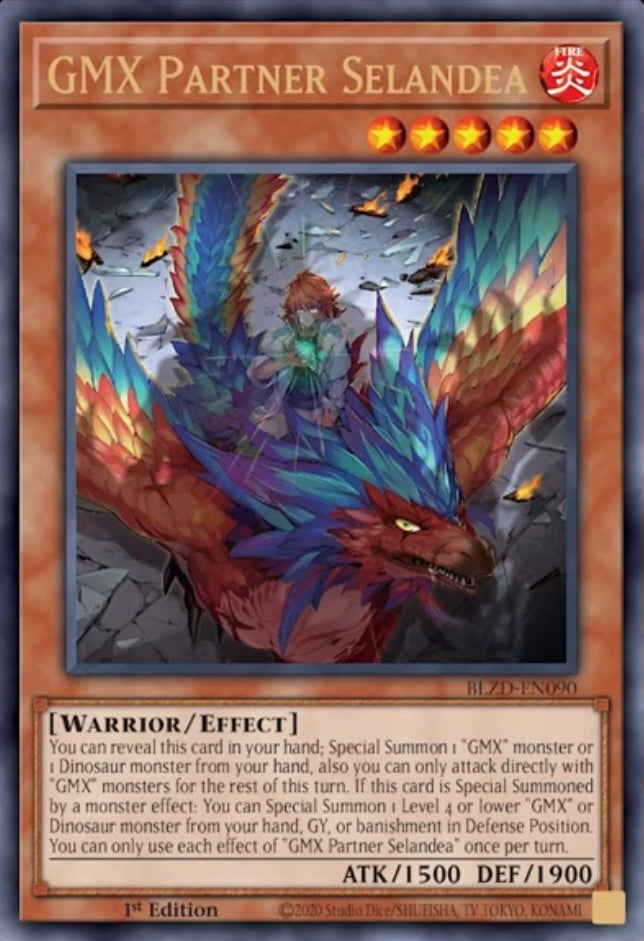 BLZD-EN090 "GMX Partner Selandea" Starlight Rare
