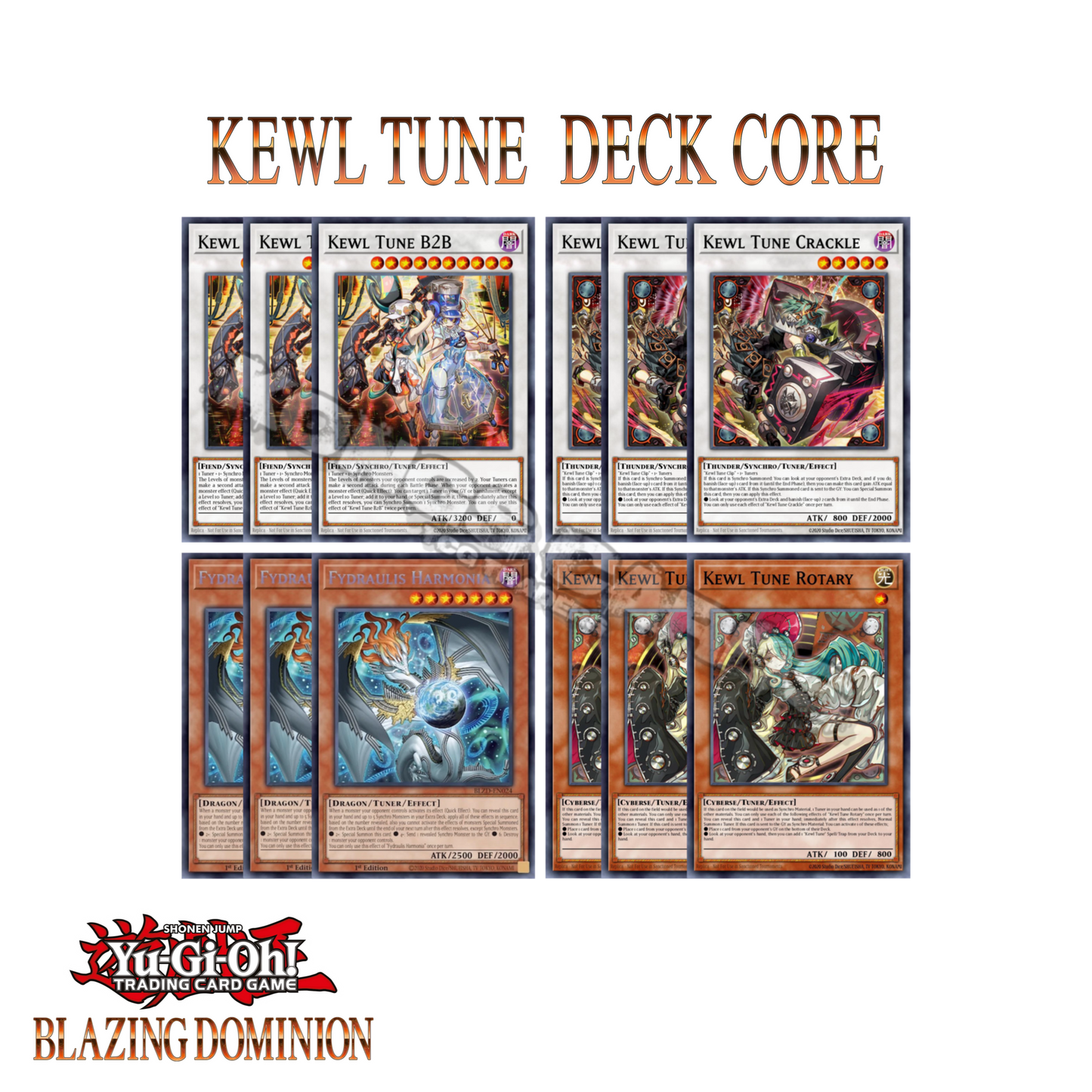 Harmonia / Kewl Tune Deck Core BLZD 12 Cards