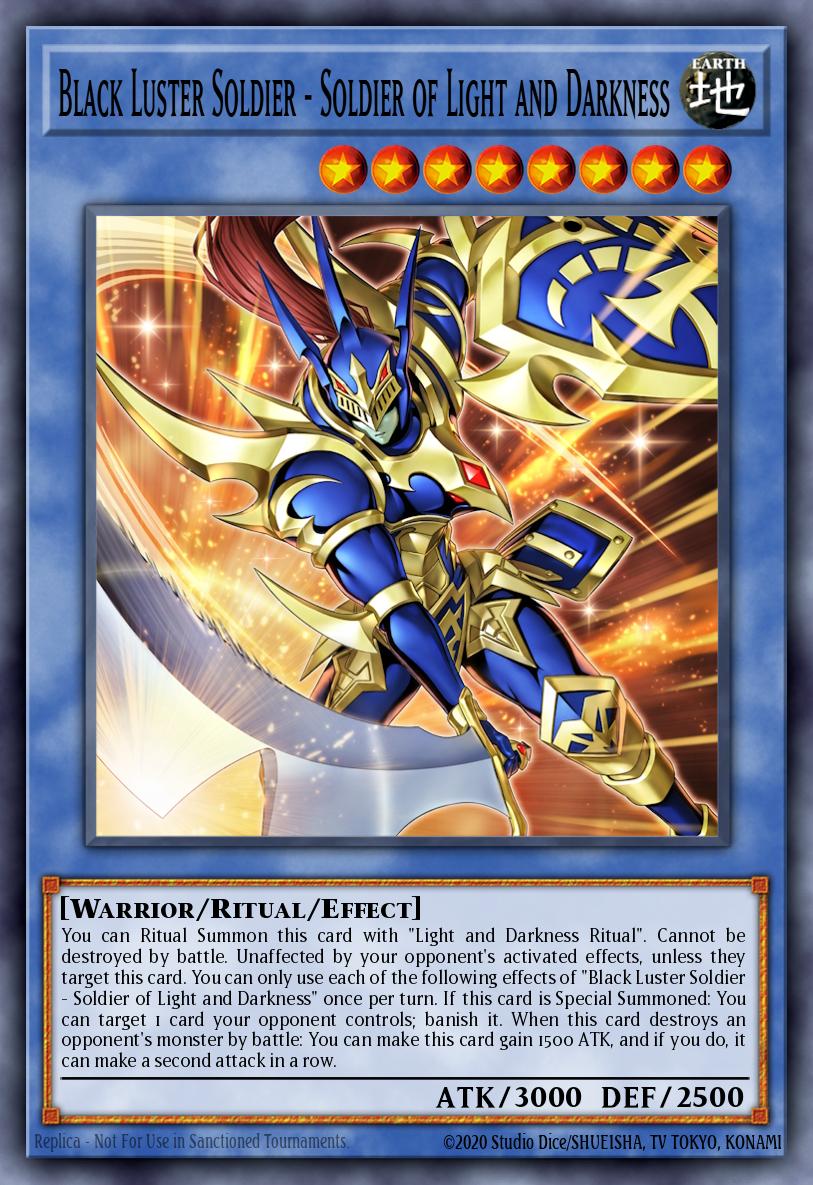 CORI-EN028 Black Luster Soldier - Soldier of Light and Darkness Secret Rare