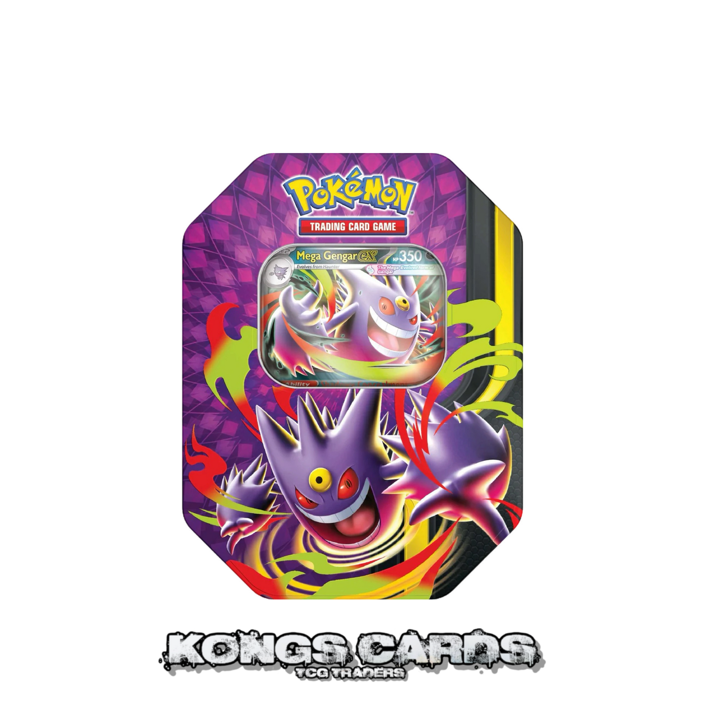 Pokémon TCG Mega Moonlit Tin Mega Gengar EX