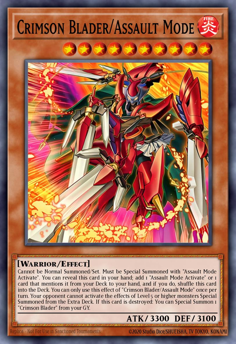 BPRO-EN008 Crimson Blader/Assault Mode Super Rare – Kongs Cards