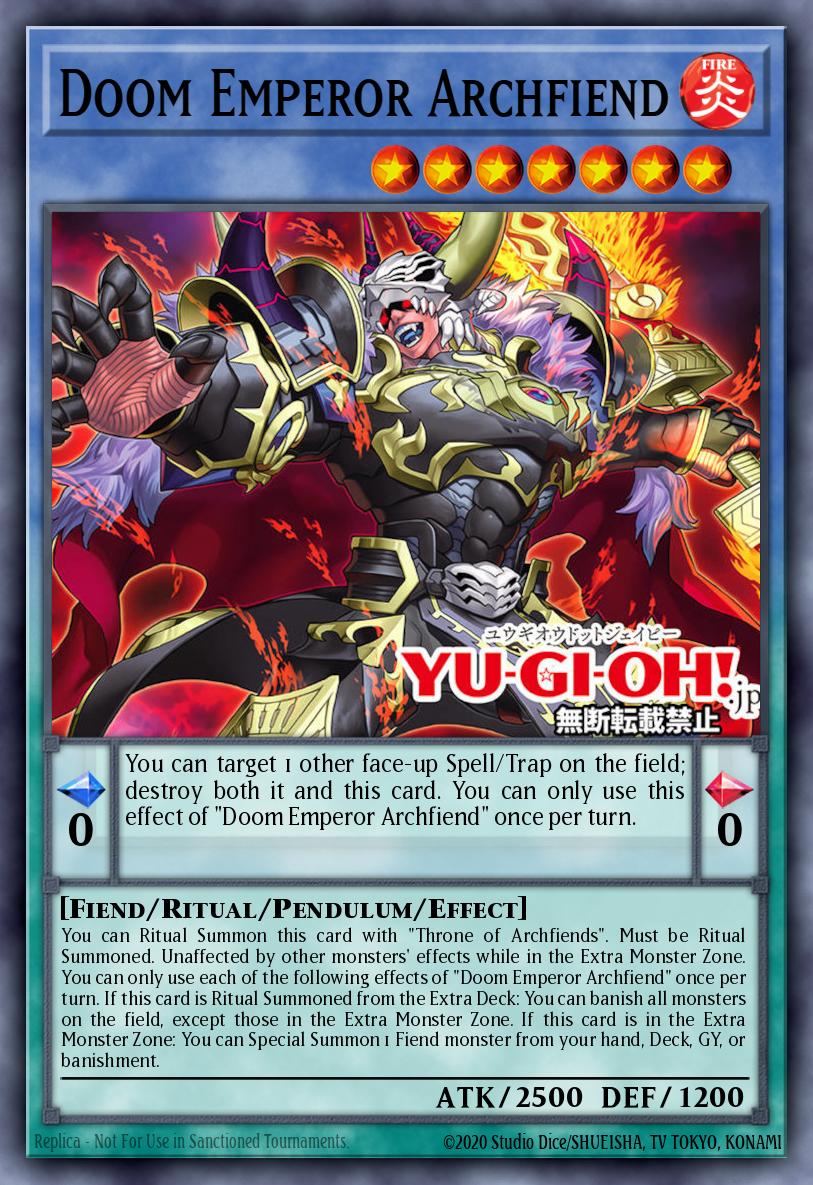 BPRO-EN031 Archfiend Emperor Starlight Rare – Kongs Cards
