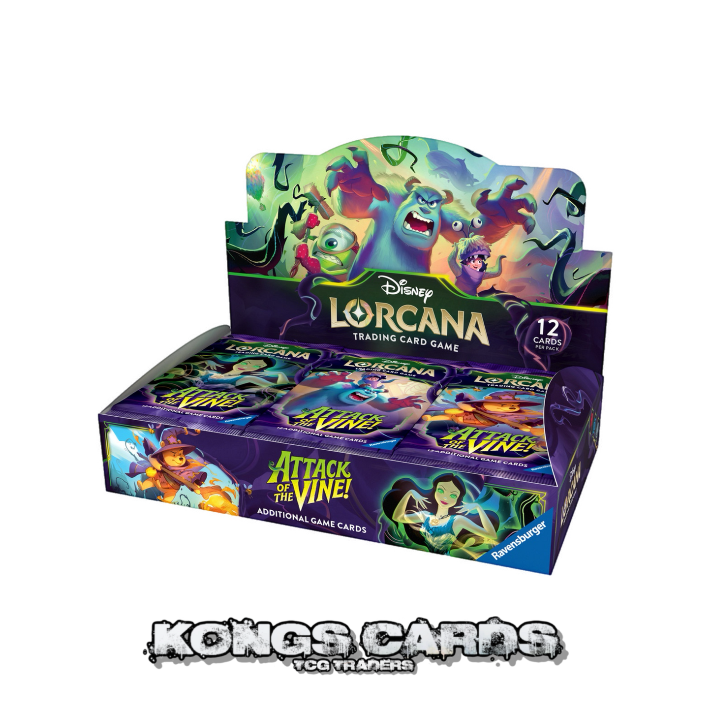 Disney Lorcana TCG - Attack of the Vine Booster Box (24 Packs)