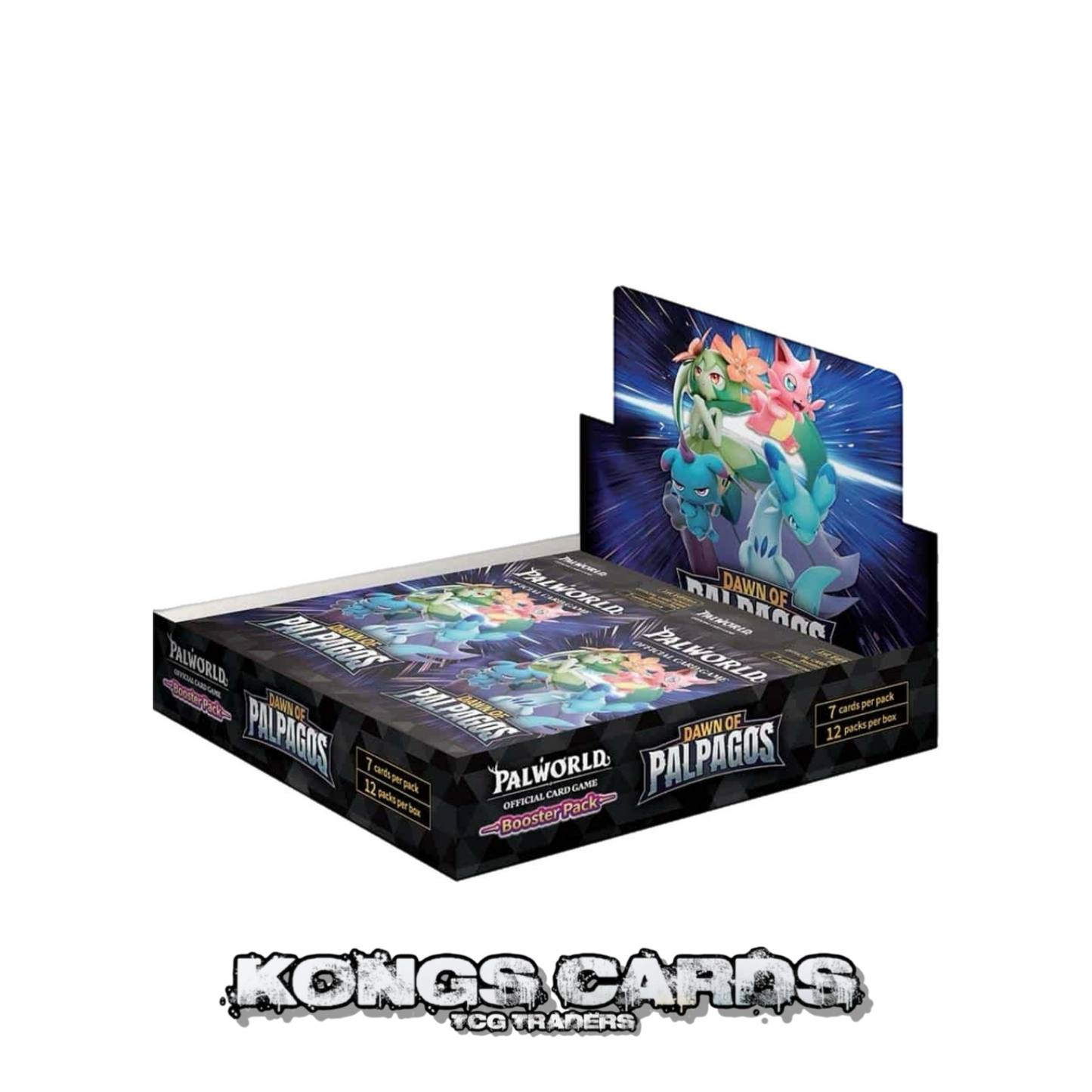 Palworld Official Card Game - Dawn of Palpagos - Booster Box (12 Packs)