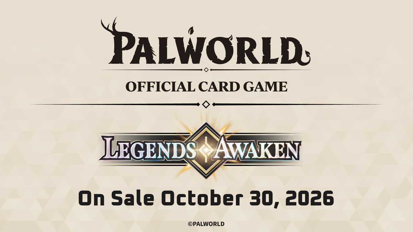 Palworld Official Card Game - Set 02 - Legends Awaken - Booster Box (12x Packs)