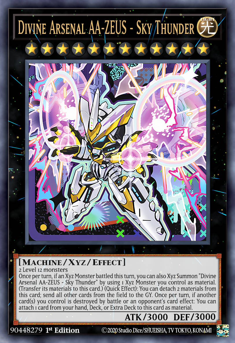 MAMO-EN "Divine Arsenal AA-ZEUS - Sky Thunder" Secret Rare (CHIBI)
