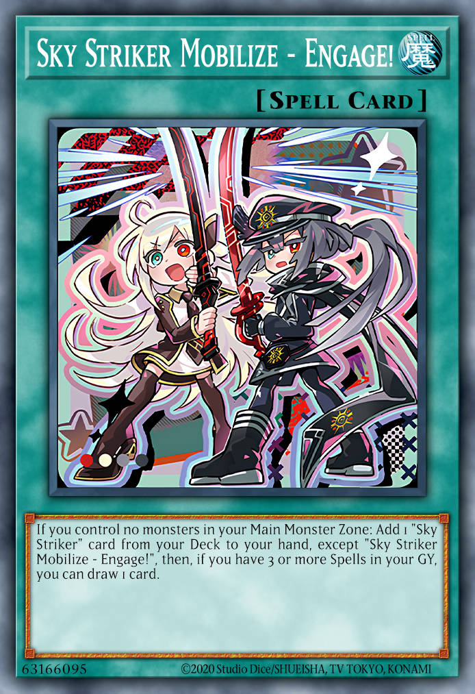 MAMO-EN "Sky Striker Mobilize - Engage!" Secret Rare (CHIBI)