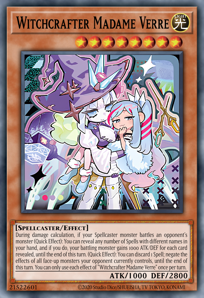 MAMO-EN "Witchcrafter Madame Verre" Ultra Rare (CHIBI)