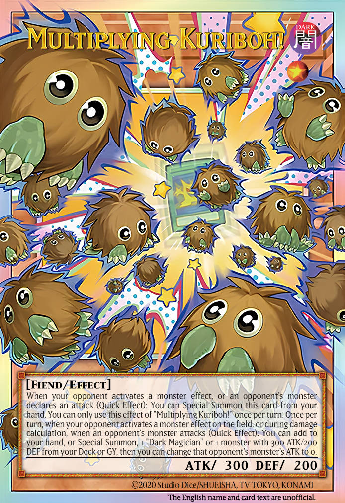MAMO-EN002 "Kuriboh - Multiply!" Extended Art Ultra Rare