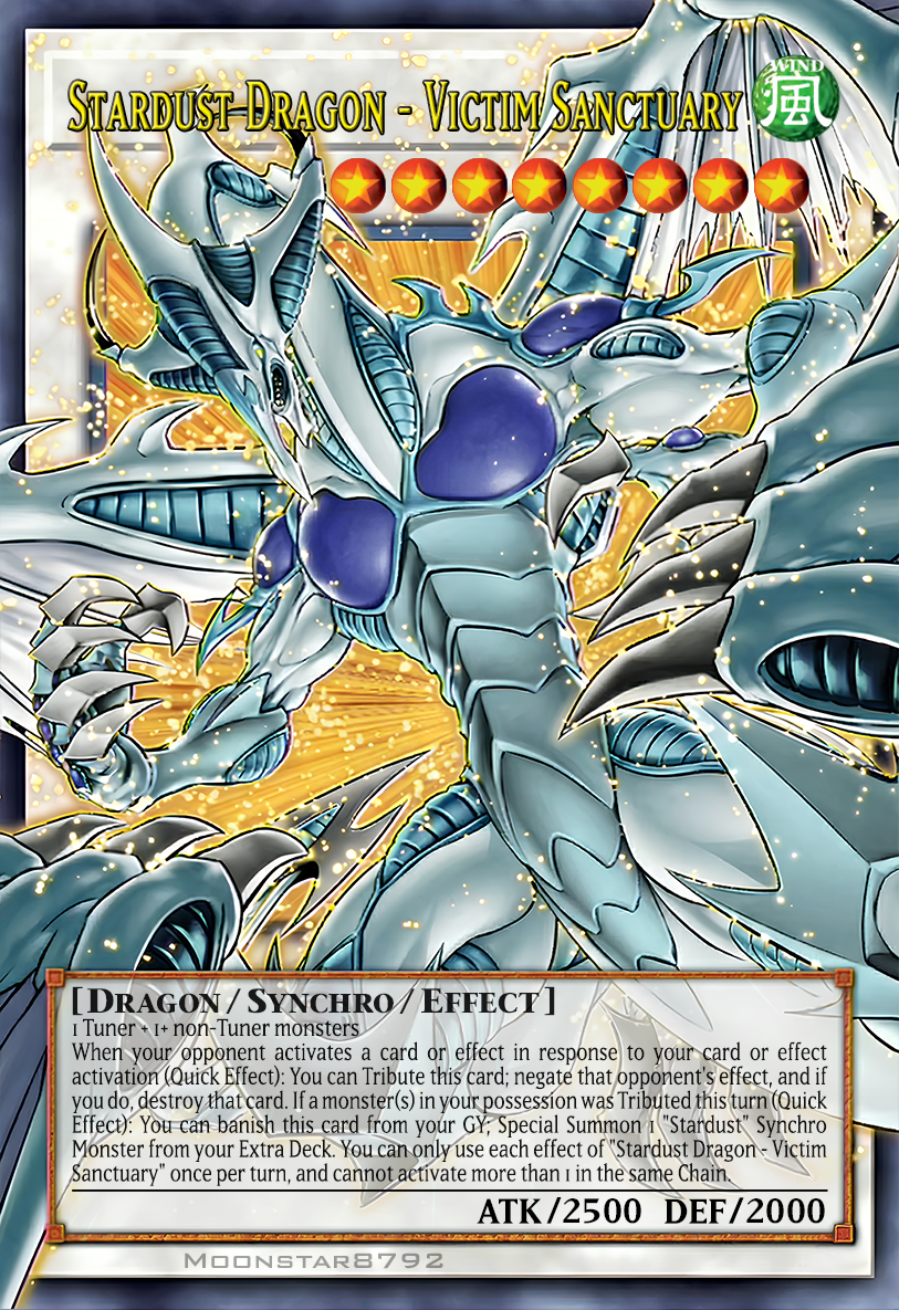 MAMO-EN007 "Stardust Dragon - Victim Sanctuary" Extended Art Ultra Rare