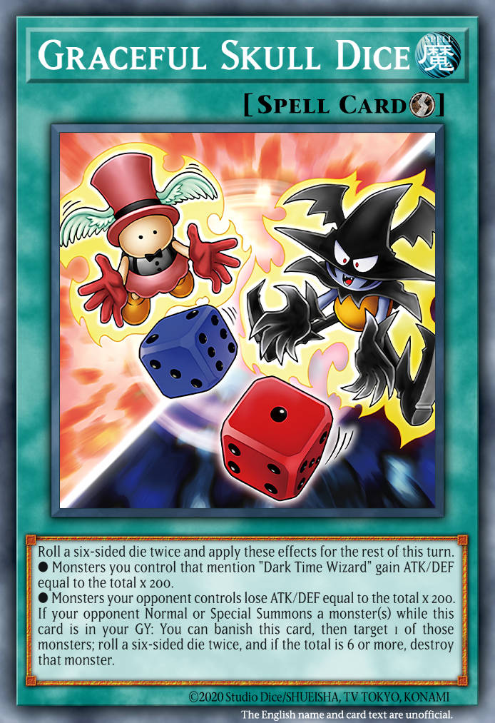 BETB-EN053 "Graceful & Skull Dice" Common